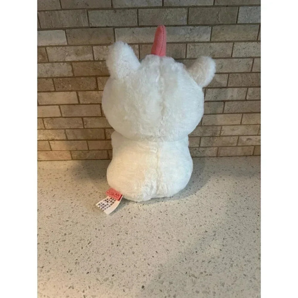 Cute BOBA Drink Pig‎ Plush Pillow Pig Dressed Up as UNICORN 10 INCH b30 - Picture 2 of 4